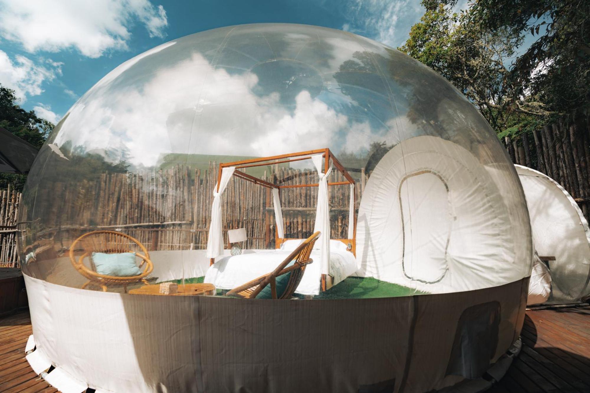 Bubblesky Glamping 15 Min From Medellin Otel Rionegro Dış mekan fotoğraf