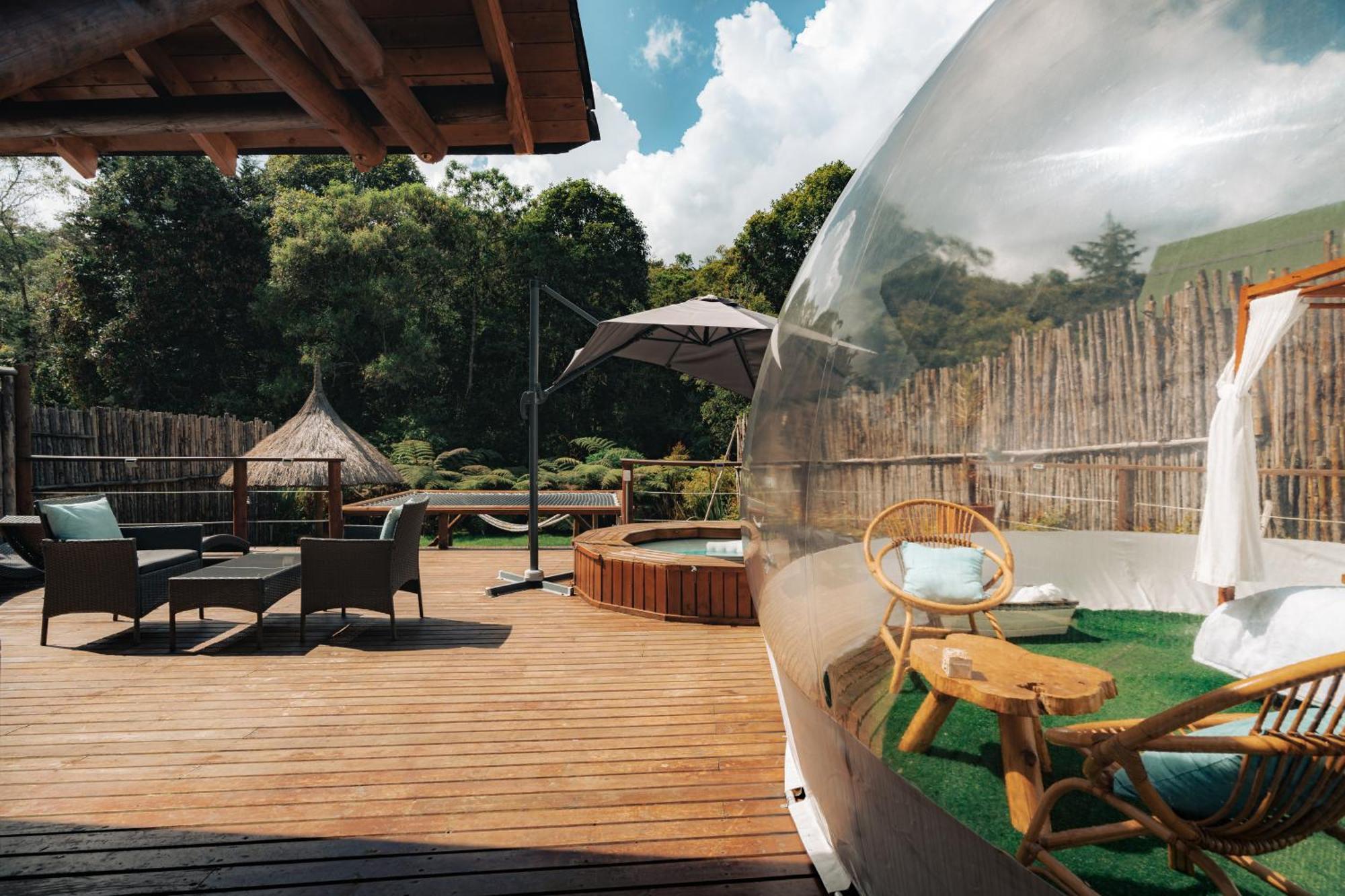 Bubblesky Glamping 15 Min From Medellin Otel Rionegro Dış mekan fotoğraf