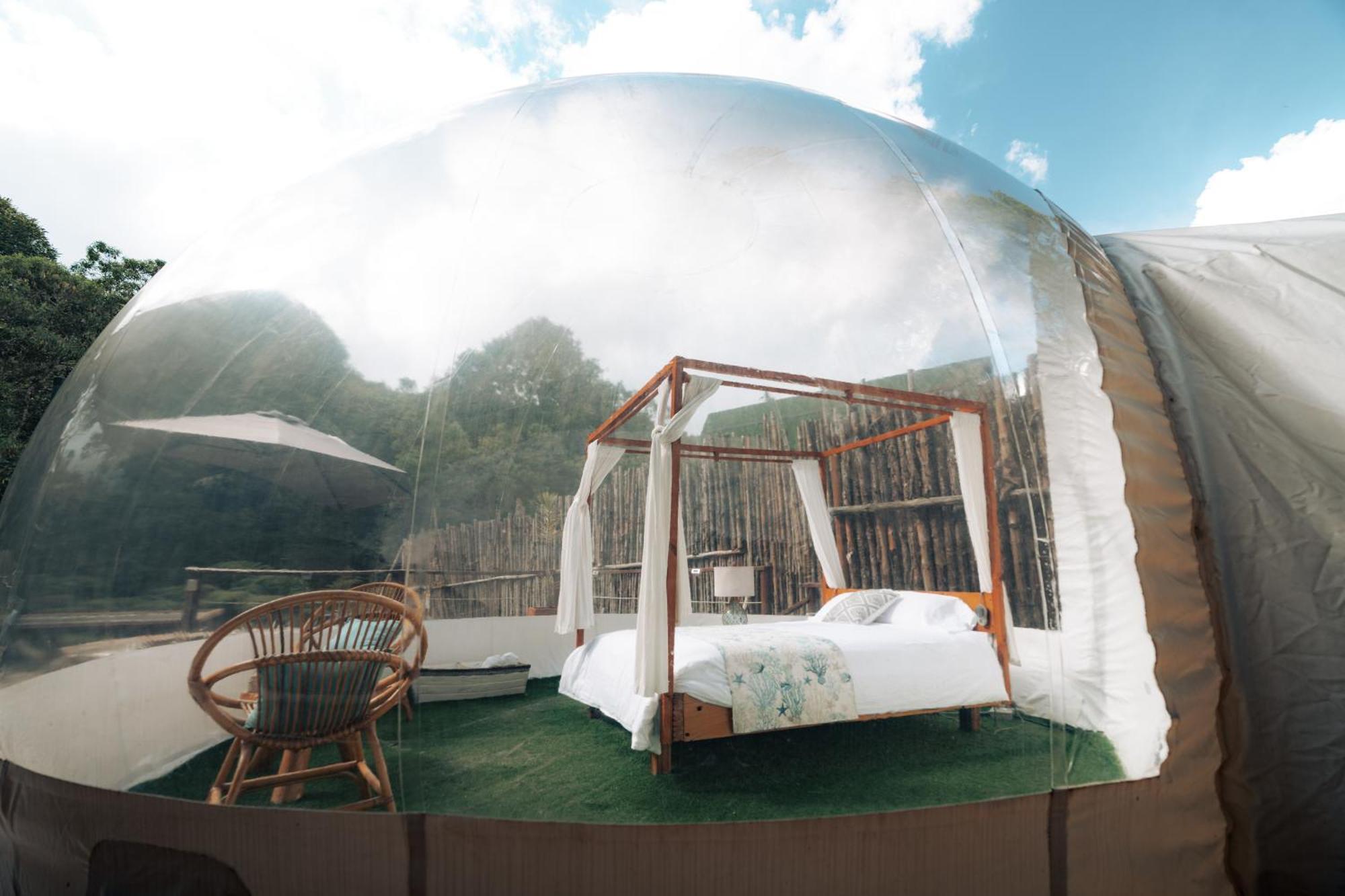 Bubblesky Glamping 15 Min From Medellin Otel Rionegro Dış mekan fotoğraf