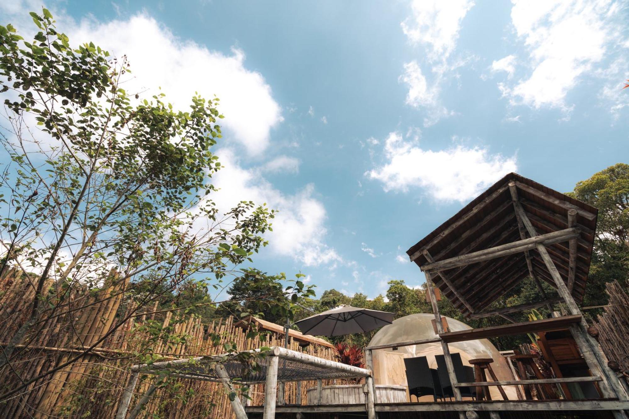 Bubblesky Glamping 15 Min From Medellin Otel Rionegro Dış mekan fotoğraf