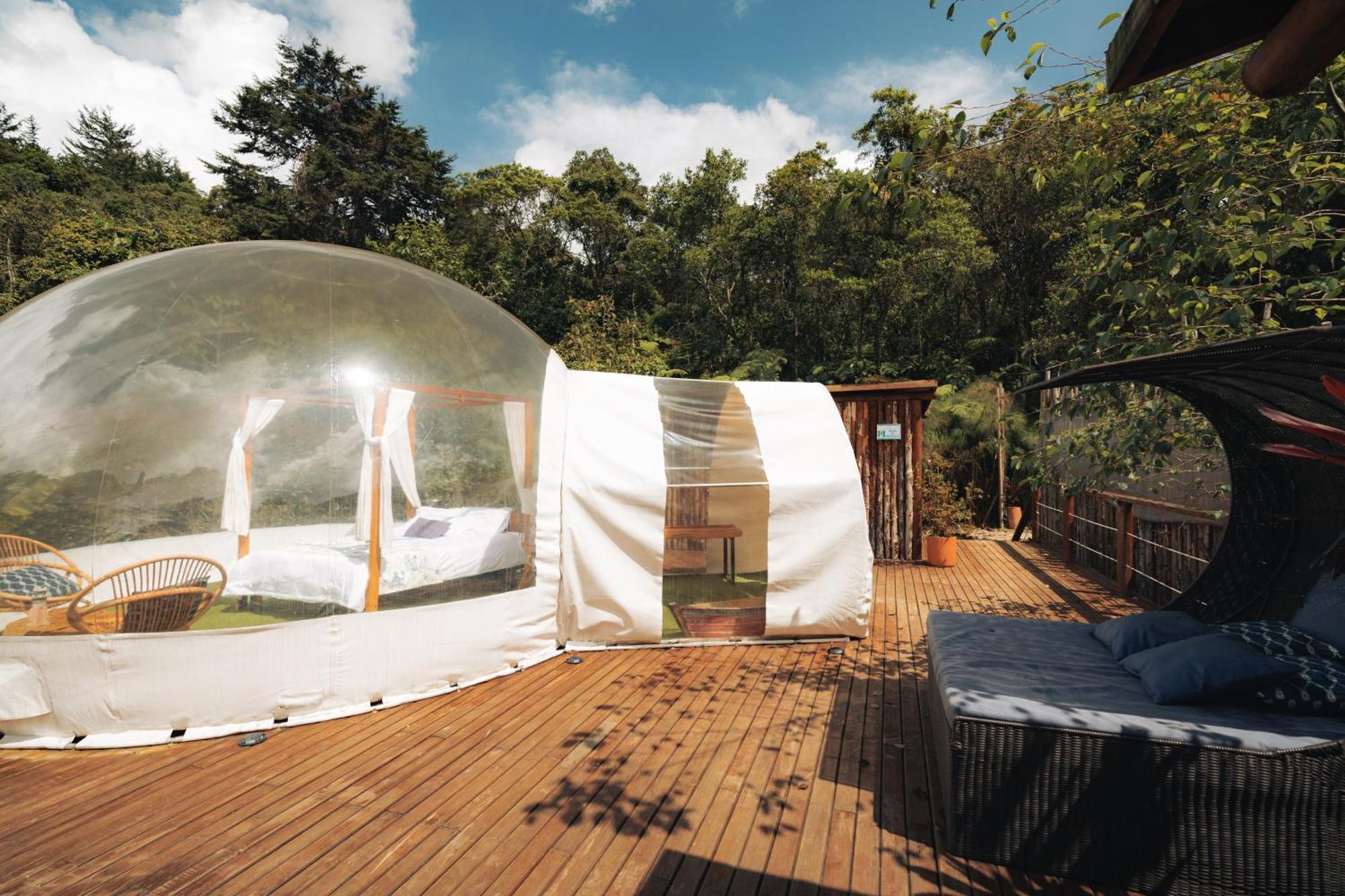 Bubblesky Glamping 15 Min From Medellin Otel Rionegro Dış mekan fotoğraf
