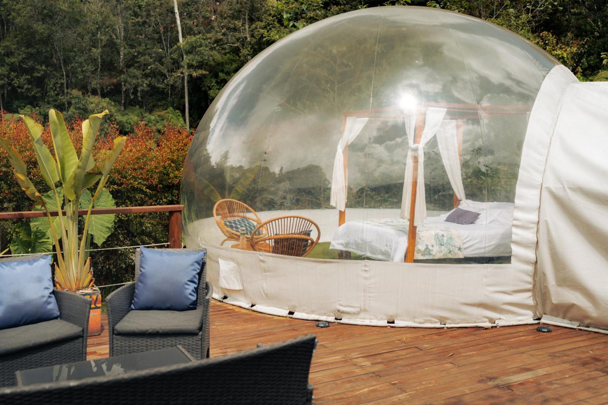 Bubblesky Glamping 15 Min From Medellin Otel Rionegro Dış mekan fotoğraf